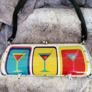 Little Earth Cocktail Hour Evening Bag Adorable cool bag!